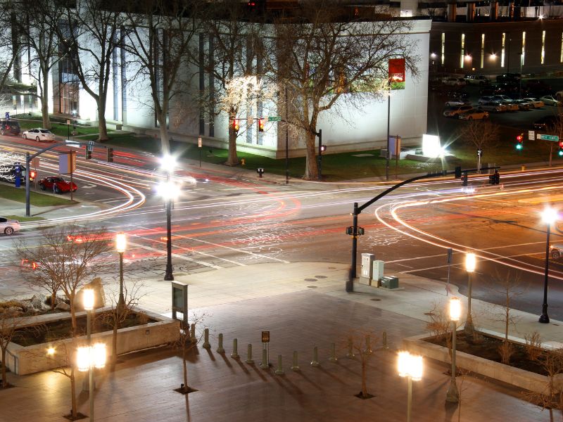 intersection in San Antonio
